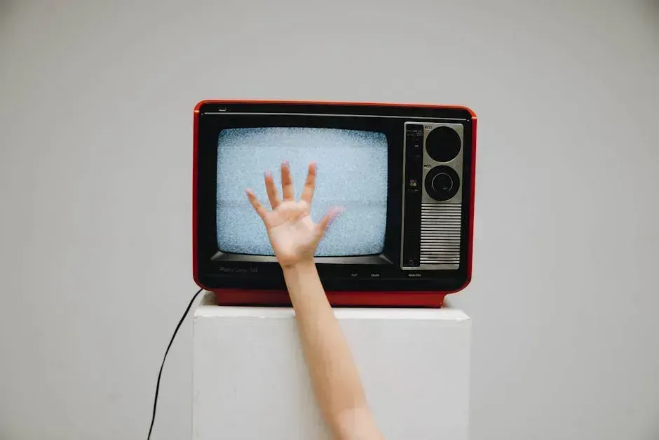 5. Background Television Noise (Image Credits: Pexels)