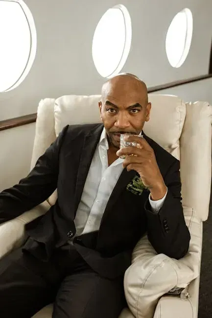 Drinking Alcohol Heavily, Especially on Longer Flights (Image Credits: Pexels)