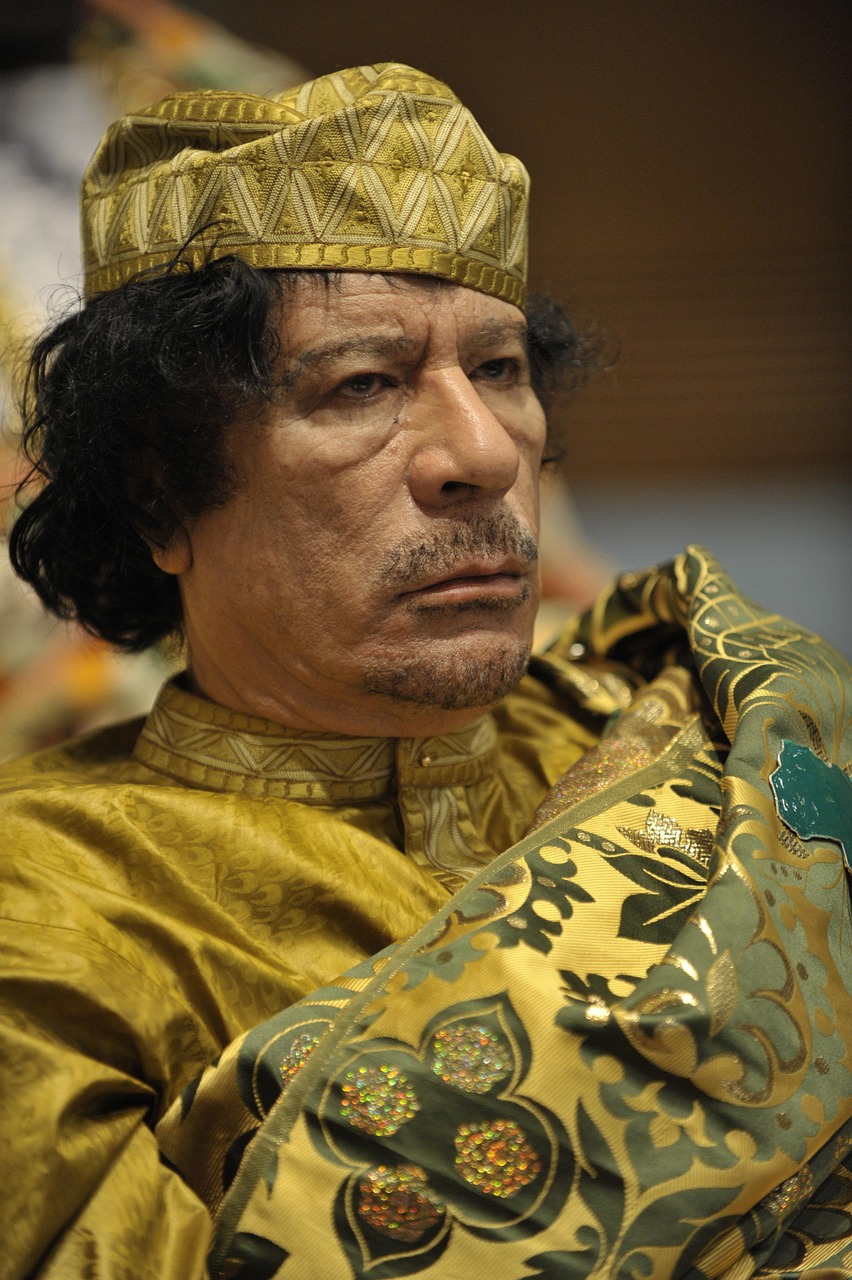 Muammar Gaddafi's Flight Phobia Created Diplomatic Nightmares (image credits: pixabay)
