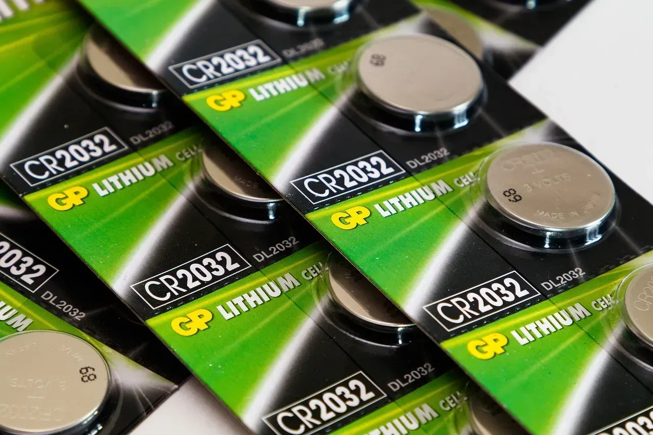 2. Lithium-Ion Batteries (Image Credits: Pixabay)