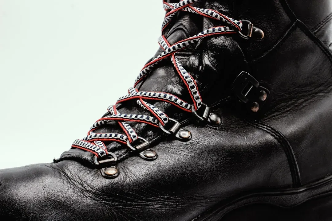 3. Boots With Complicated Laces or Straps (Image Credits: Unsplash)