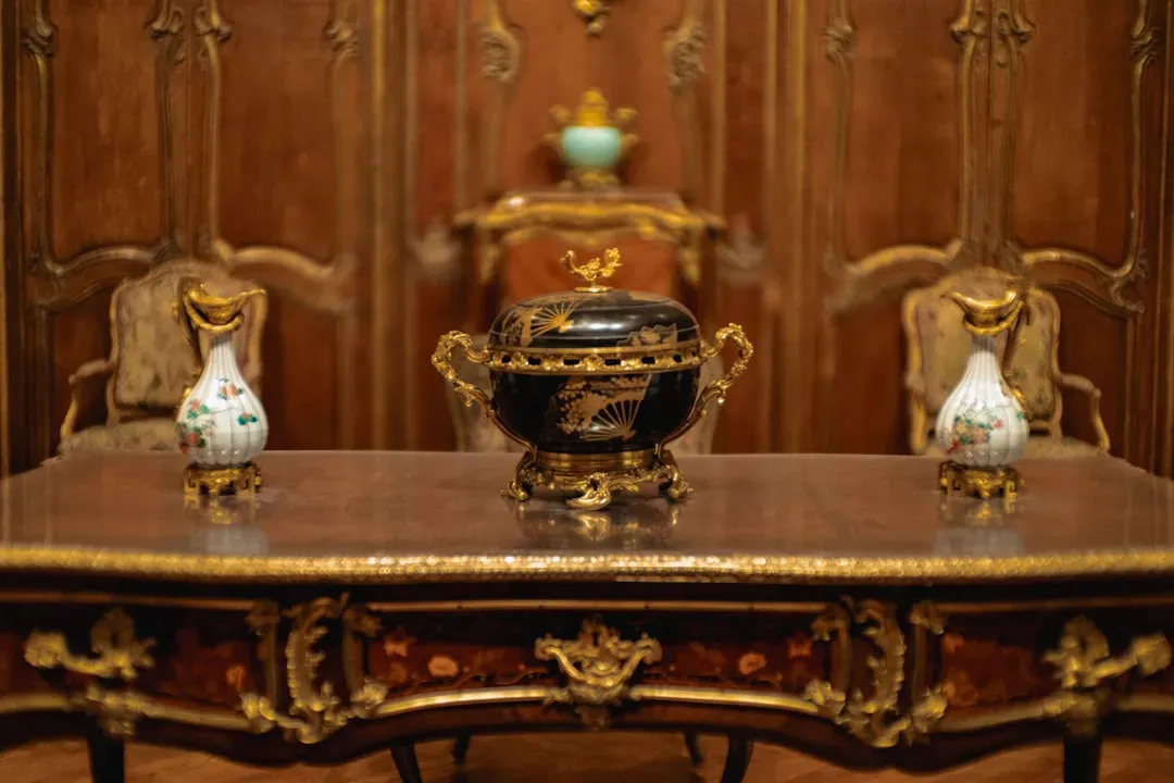 10. The Antique French Commode (Image Credits: Unsplash)