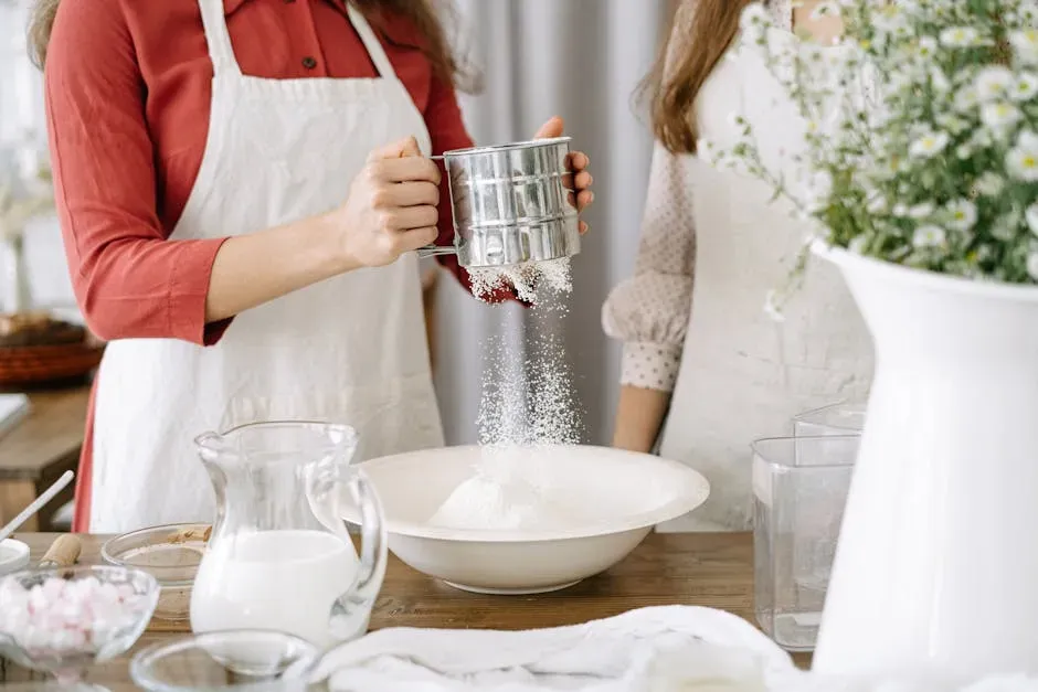 4. The Hand-Cranked Flour Sifter (Image Credits: Pexels)
