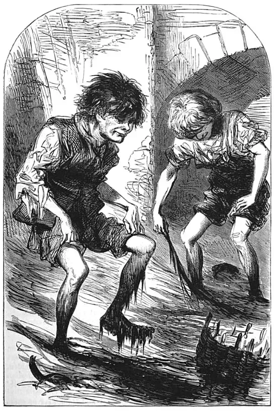 12. Mudlark (Image Credits: The Headington Magazine, 1871, Public domain)