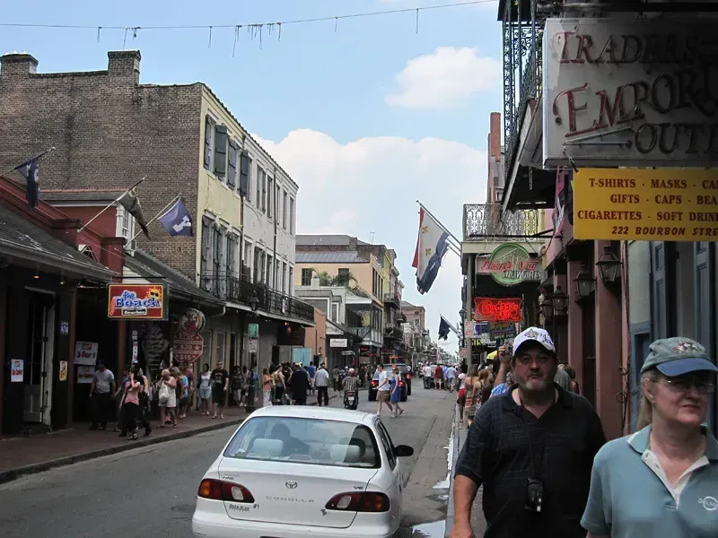 Bourbon Street, New Orleans (Image Credits: Flickr)