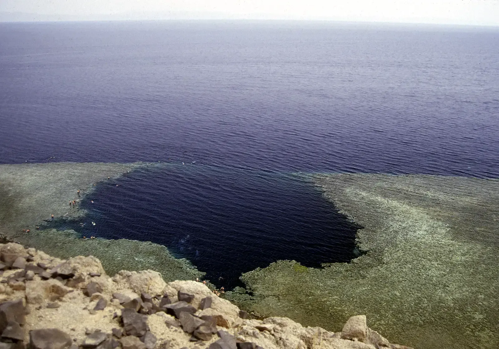 2. The Blue Hole, Dahab, Egypt (By S. Ellermann, CC BY-SA 3.0)