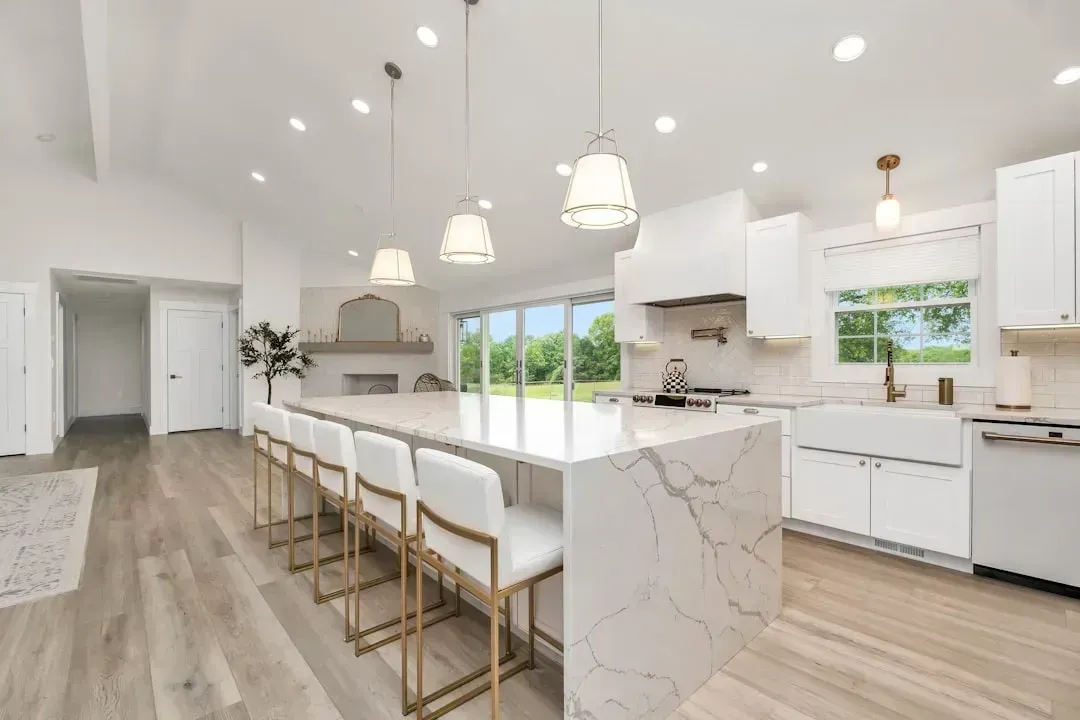 7. Granite Countertops with Busy Patterns (Image Credits: Unsplash)
