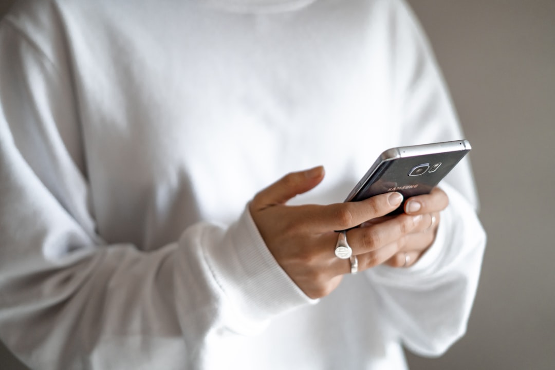 Texting While Walking Down Stairs (image credits: unsplash)