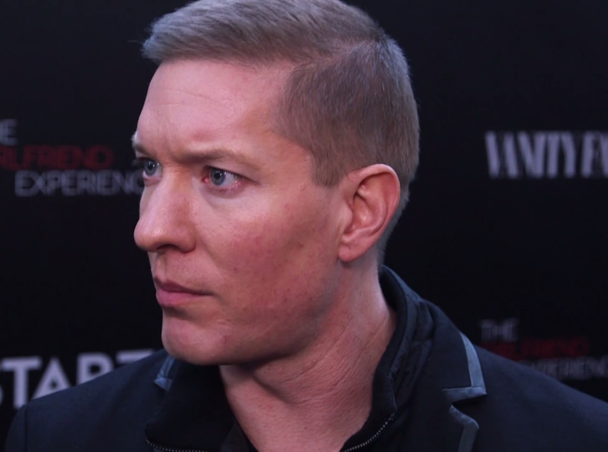 Fear (2023) - Pandemic Anxiety Meets Public Speaking Terror (image credits: Joseph Sikora (“Power”) at The Girlfriend Experience NY Premiere Behind The Velvet Rope with Arthur Kade at 01:42, cropped, CC BY 3.0, https://commons.wikimedia.org/w/index.php?curid=61023279)