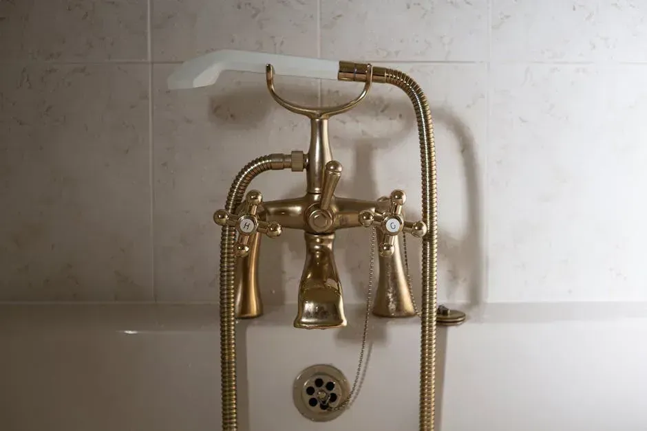 8. Shiny Brass Fixtures and Hardware (Image Credits: Pexels)