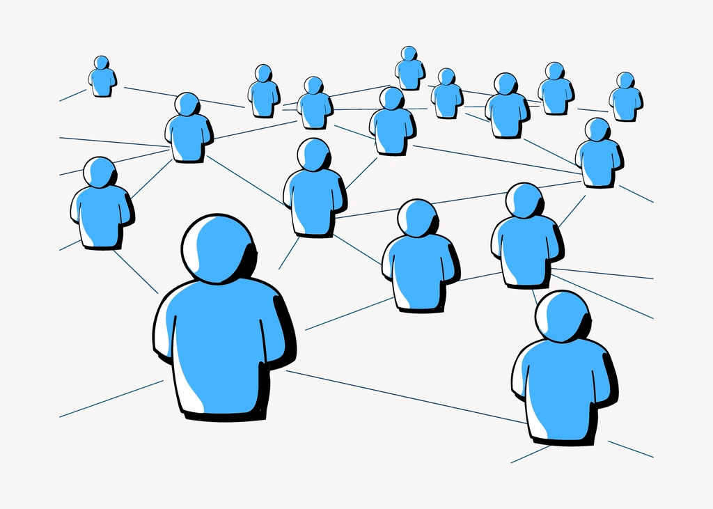 Aufbau von Community -Netzwerken (Image Credits: Rawpixel)