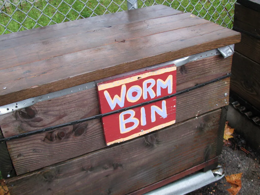 Feeding Rhythm and Bin Maintenance (edenpictures, Flickr, CC BY 2.0)