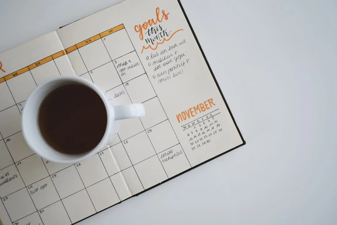 Plan Your Week on Paper (or a Screen You Actually Use) (Image Credits: Unsplash)
