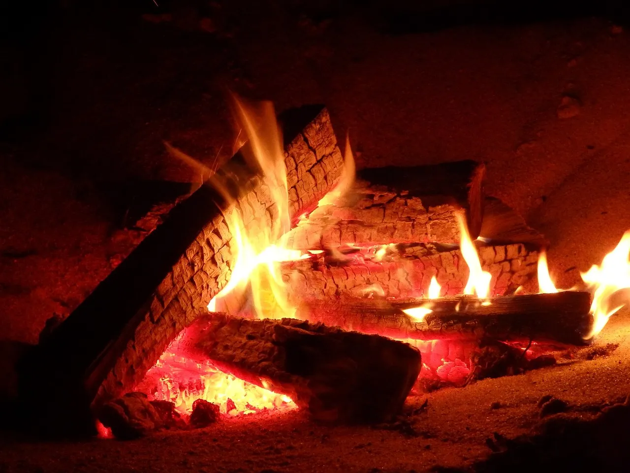 The Crackle of a Fire (Image Credits: Pixabay)