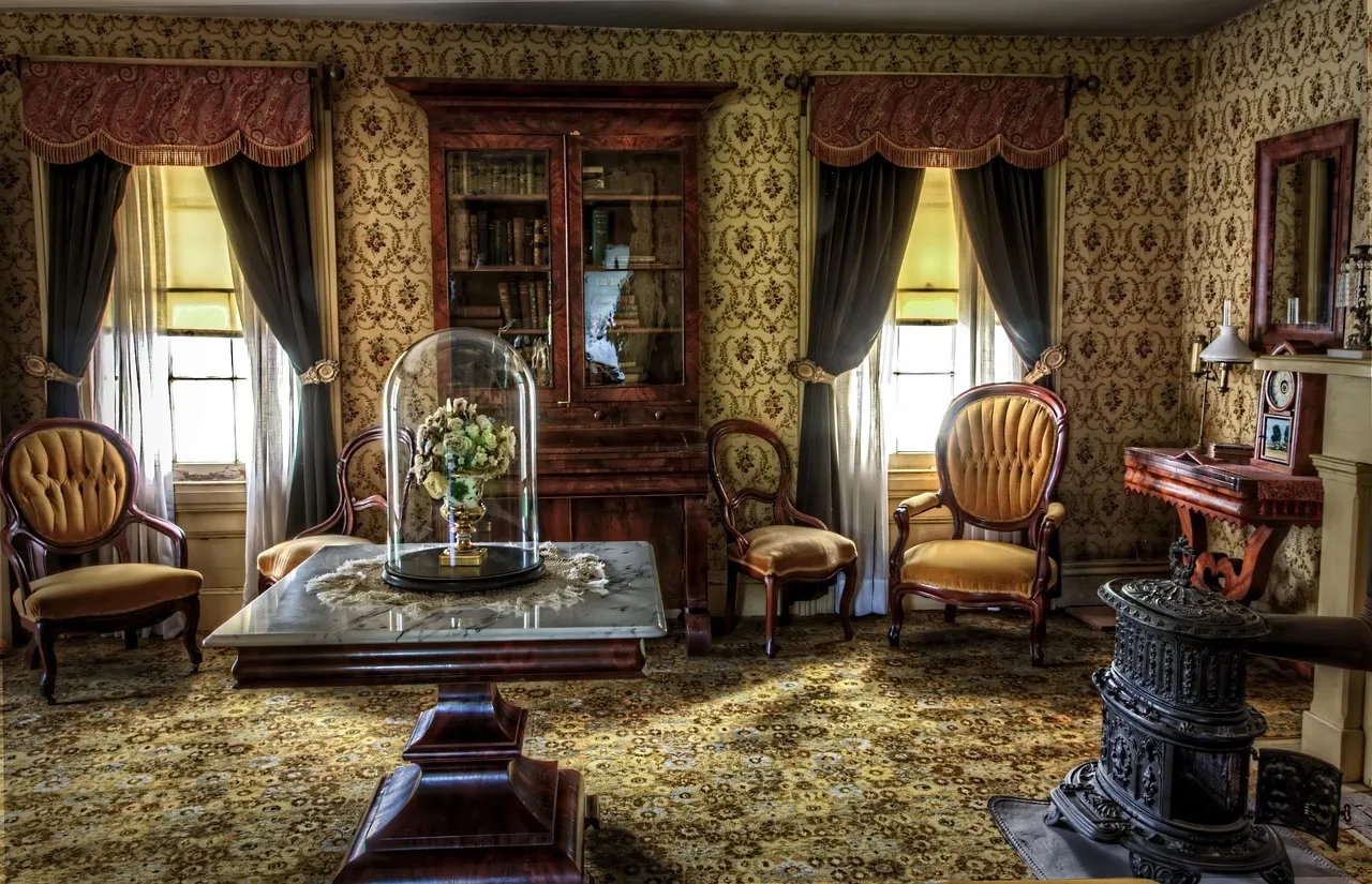 3. Antique Furniture Sitting Unused in a Spare Room (Image Credits: Pixabay)