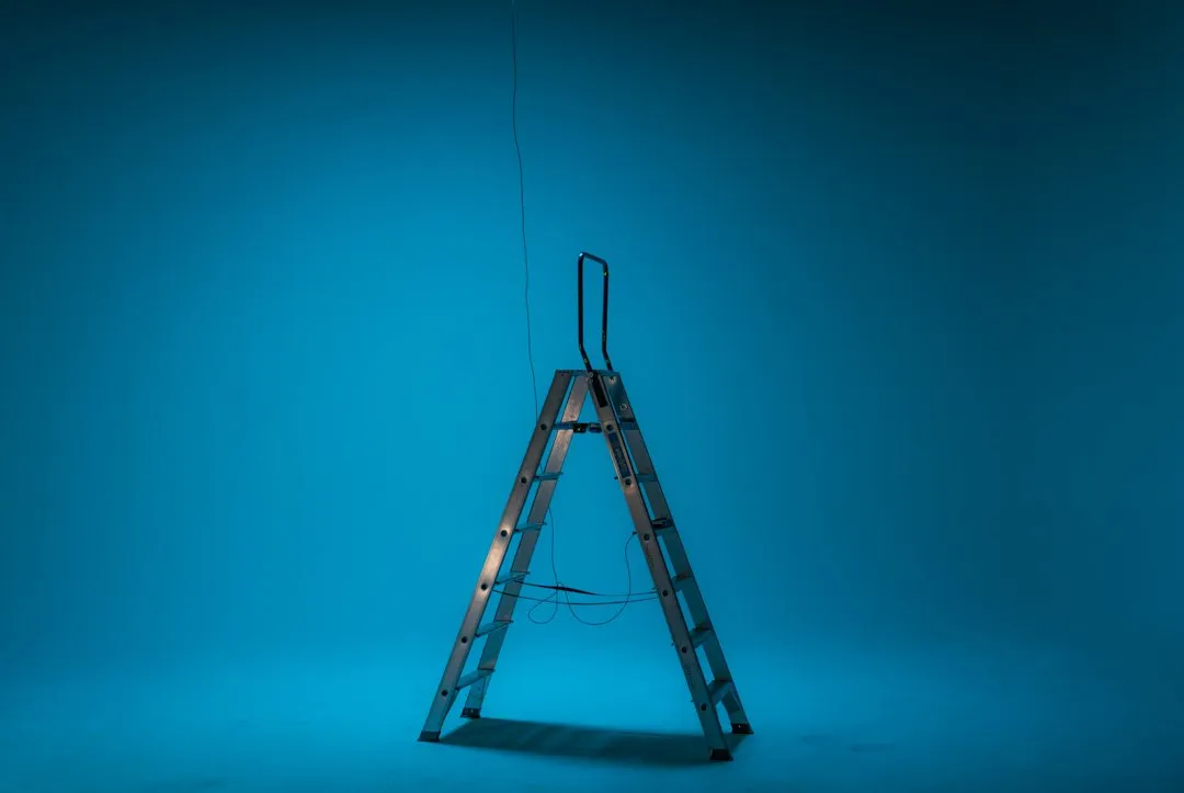 2. Use a Ladder Carelessly at Home (Image Credits: Unsplash)