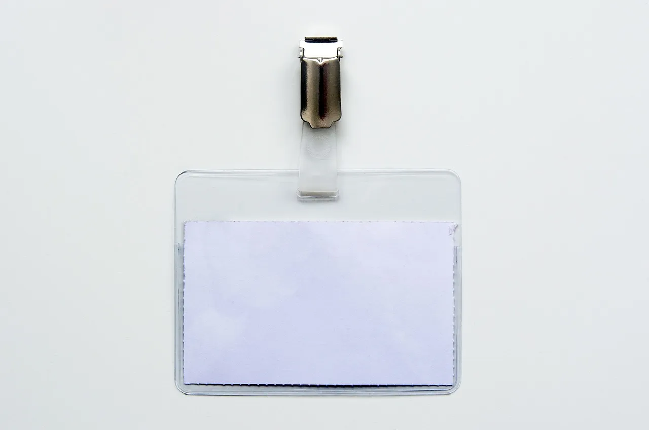 5. Company ID Badges Carry More Than a Name and Photo (Image Credits: Pixabay)