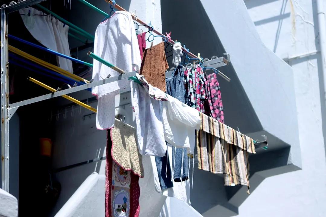 The Modern Clothesline Gets a Design Upgrade (Image Credits: Unsplash)