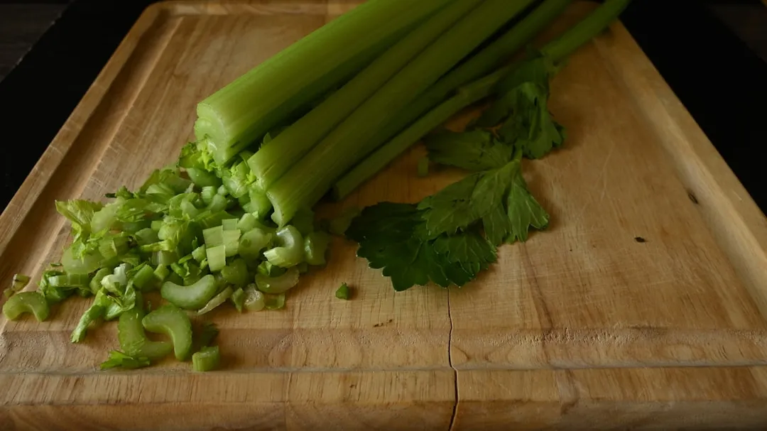 Celery: New Growth From An Old Stalk Base (Image Credits: Unsplash)