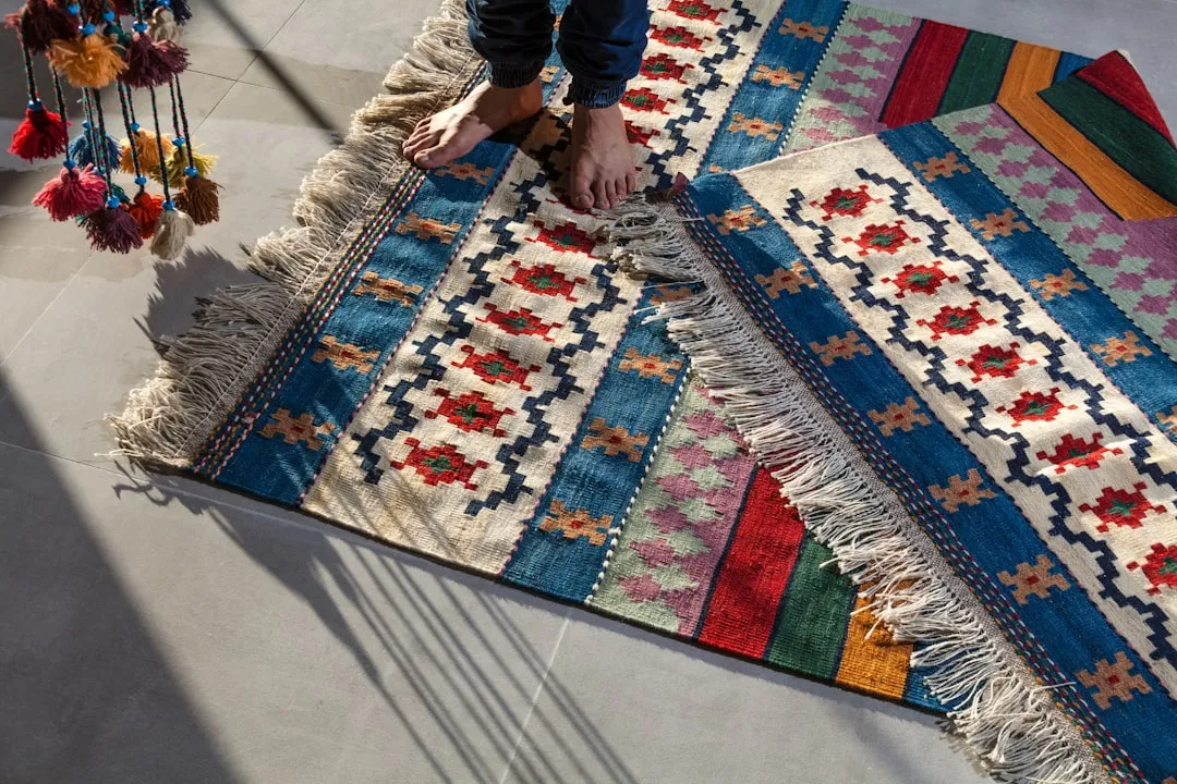 The Tactile Logic of Layering Rugs on Rugs (Image Credits: Unsplash)