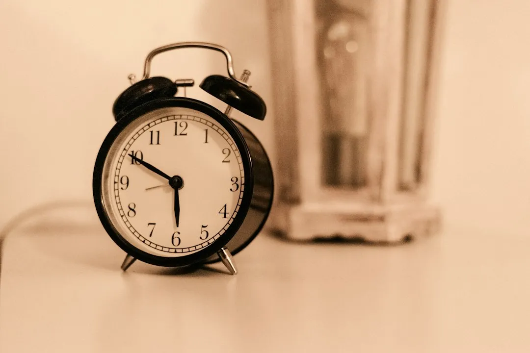 4. The Visible, Glowing Clock (Image Credits: Unsplash)