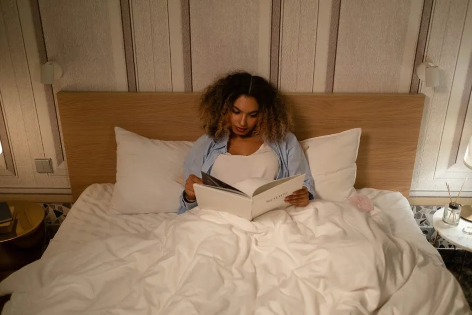 3. Reading a Physical Book Instead of Watching a Screen (Image Credits: Pexels)