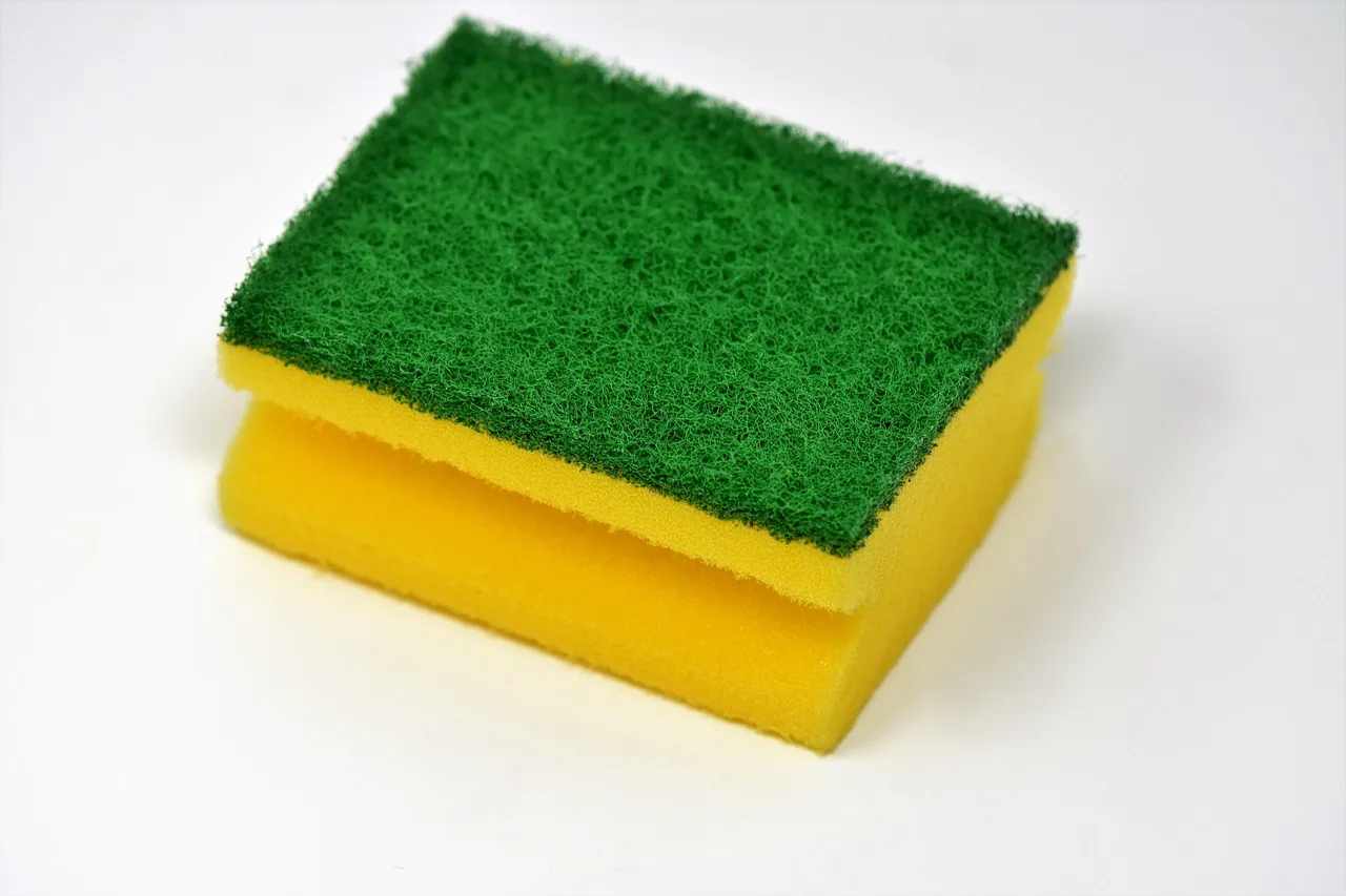 4. Scrubbing with Abrasive Pads (Image Credits: Pixabay)