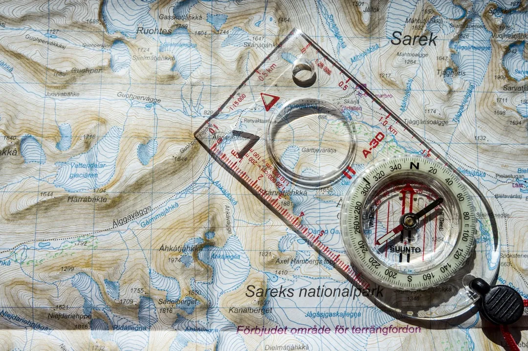 8. Navigation Tools: Map, Compass, or GPS (Image Credits: Unsplash)