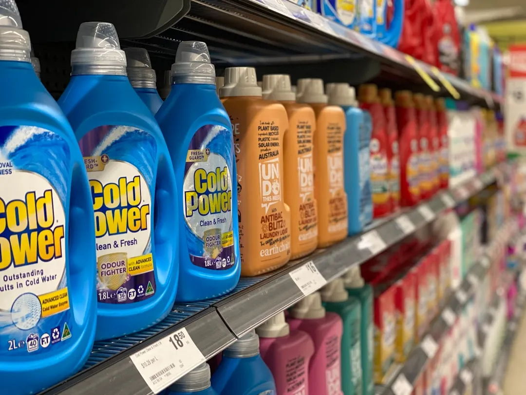 Choosing the Right Soap and Detergents (Image Credits: Unsplash)