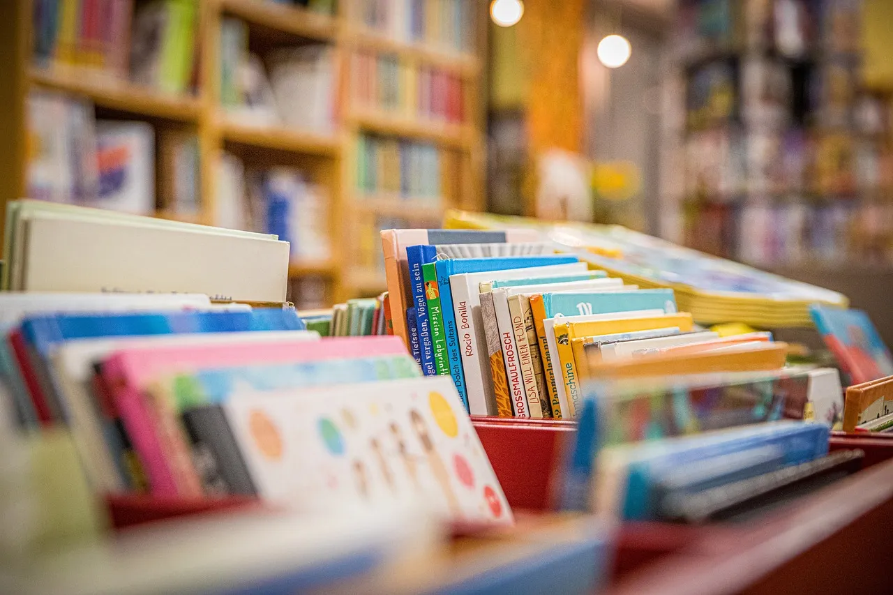 The Book Section (Image Credits: Pixabay)