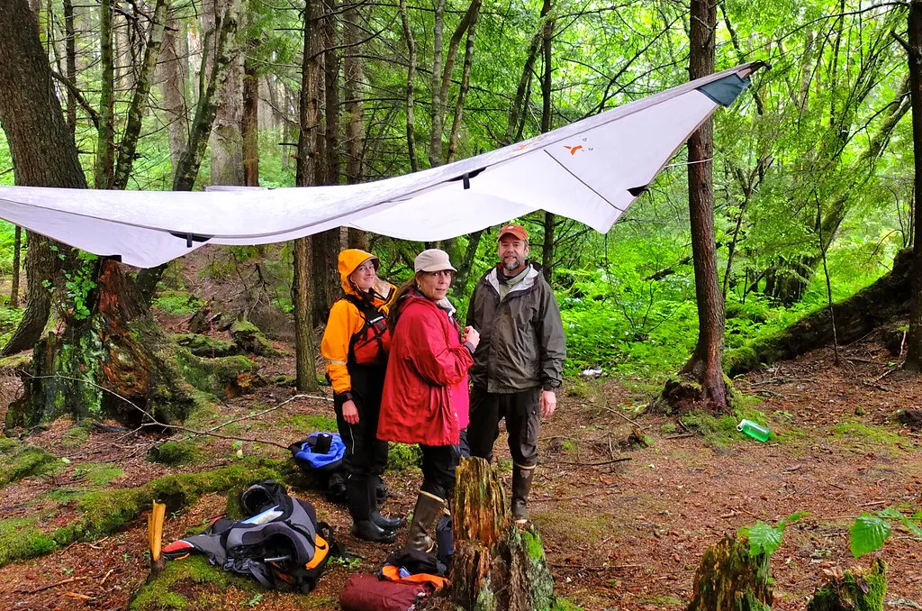 Set Up a Tarp Overhead First (Umnak, Flickr, CC BY-SA 2.0)