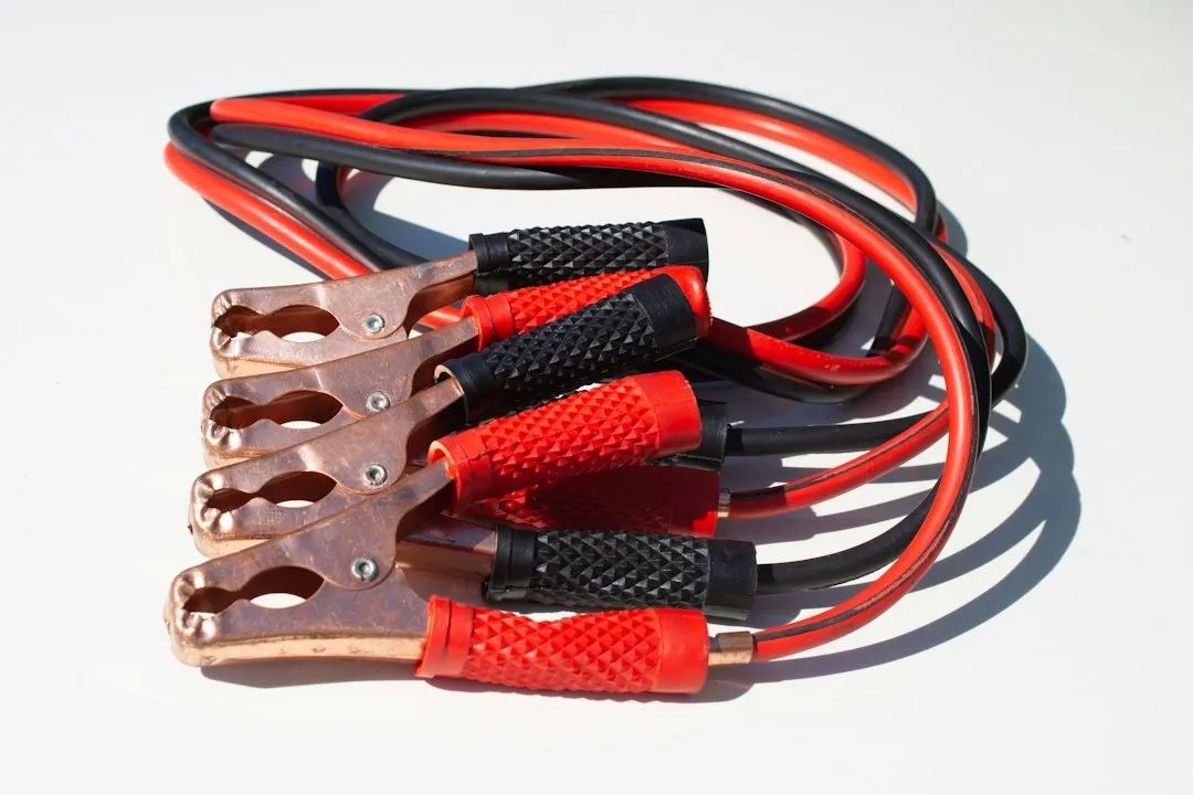 2. Jumper Cables or a Portable Jump Starter (Image Credits: Unsplash)