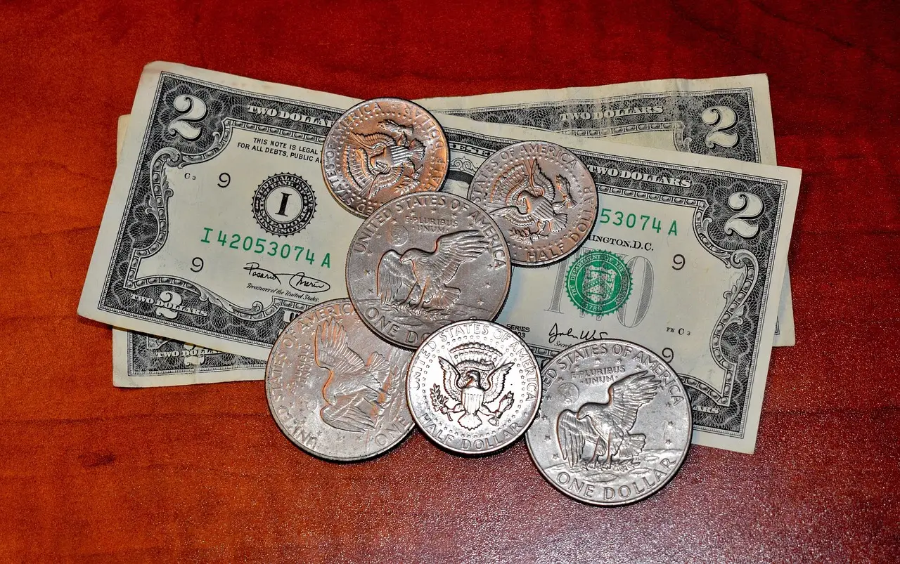 Kennedy Half Dollars with High Silver Content (Image Credits: Pixabay)