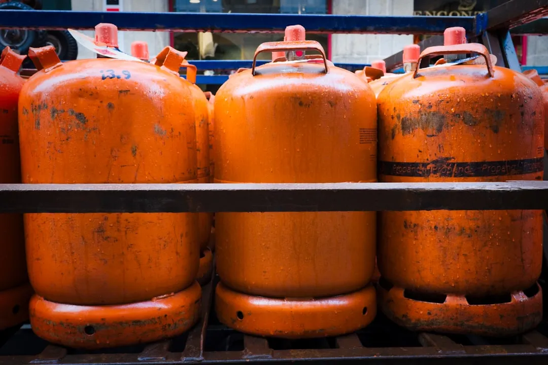2. Propane Tanks Kept Indoors (Image Credits: Unsplash)