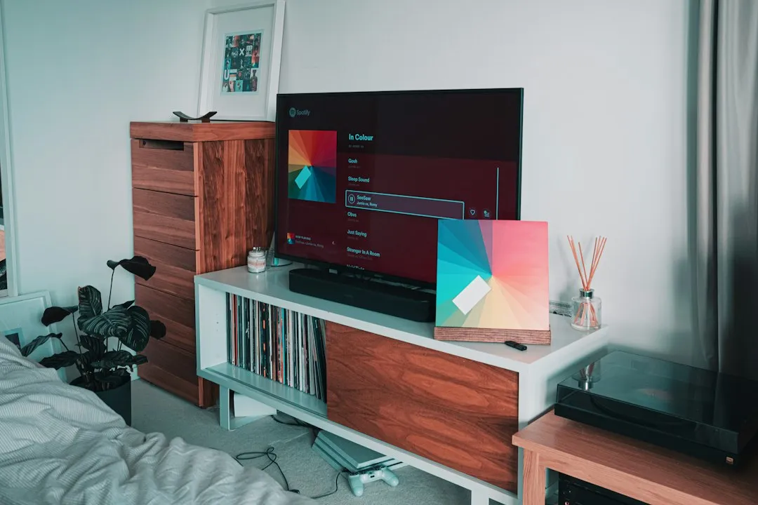 2. The Television (Image Credits: Unsplash)