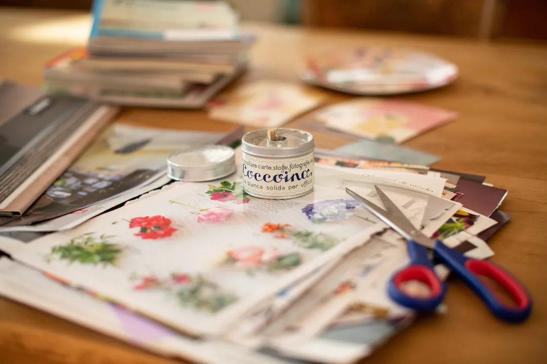3. Scrapbooking (Image Credits: Unsplash)