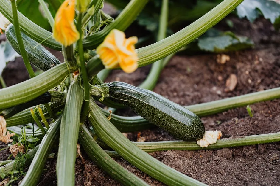 4. Zucchini: The Plant That Almost Grows Itself (Image Credits: Pexels)