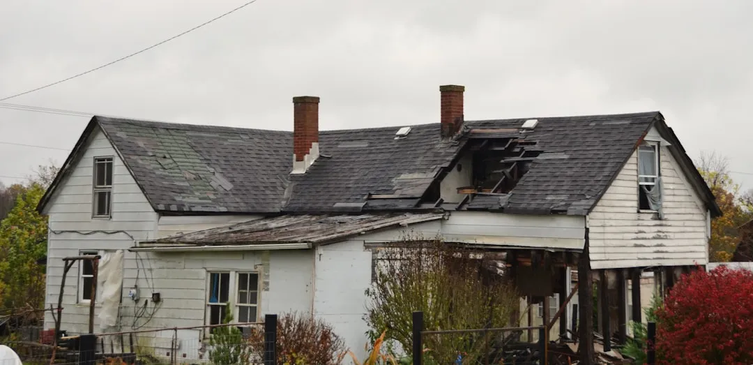 Siding and Wall Damage Below the Gutter (Image Credits: Unsplash)