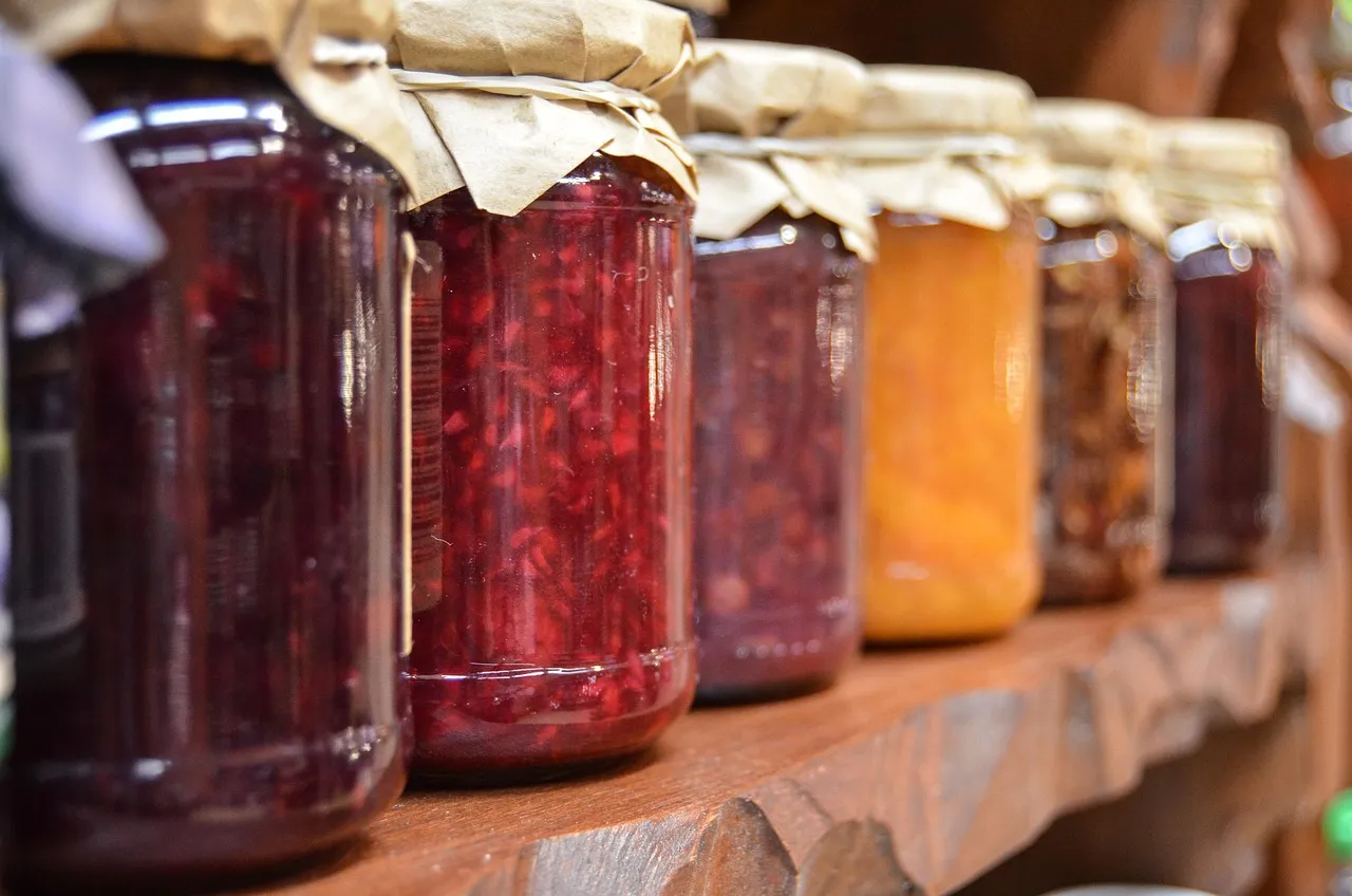 Sugar Preservation: Jams, Jellies, and Candied Foods (Image Credits: Pixabay)