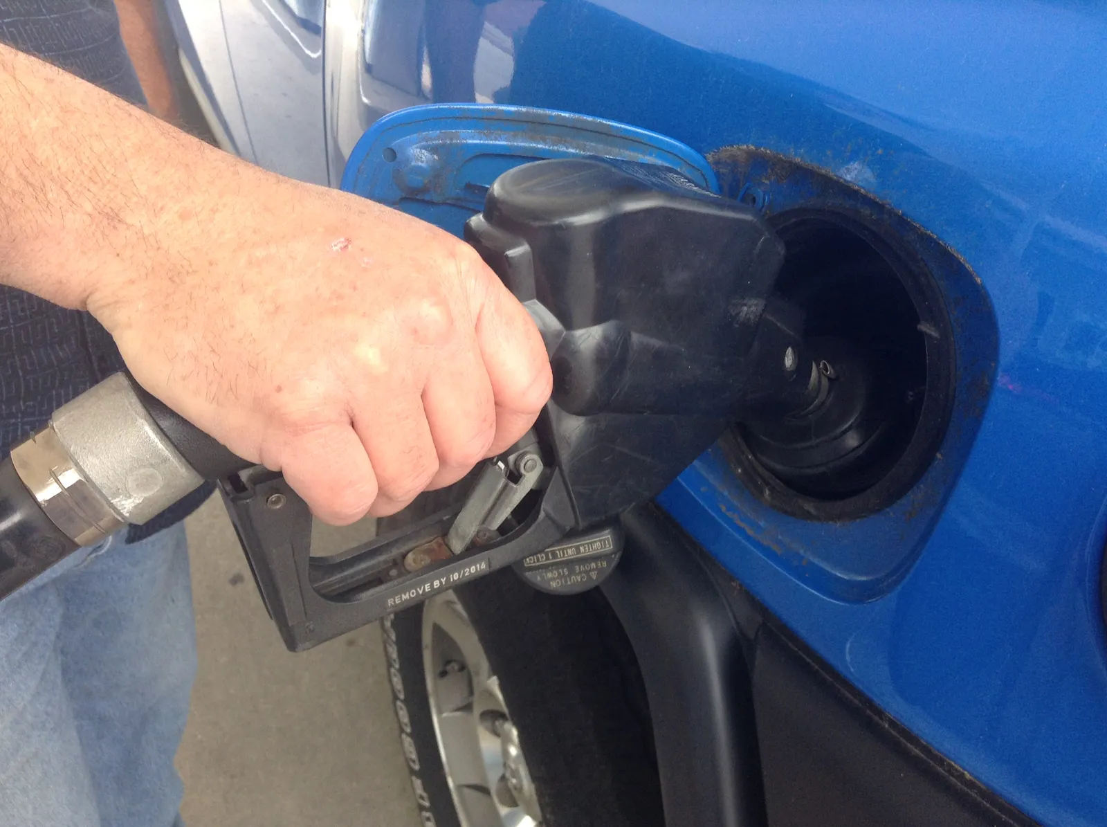 Your EVAP System Is Built for Vapor, Not Liquid (Gas Nozzle, CC BY 2.0)