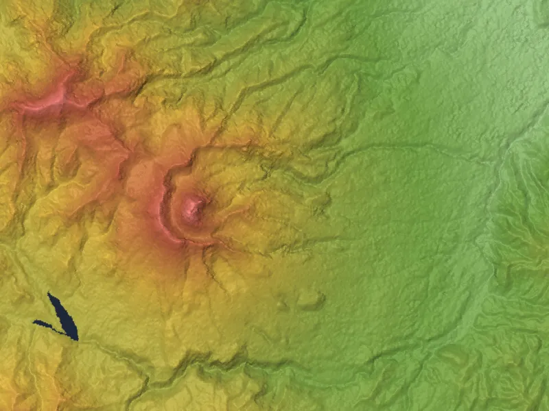 Understanding Map Scale and Distance (Topographic data: NASA's SRTM-1 30m Mesh (ver.3 2014)
Rendering software: KASHMIR 3D, Public domain)