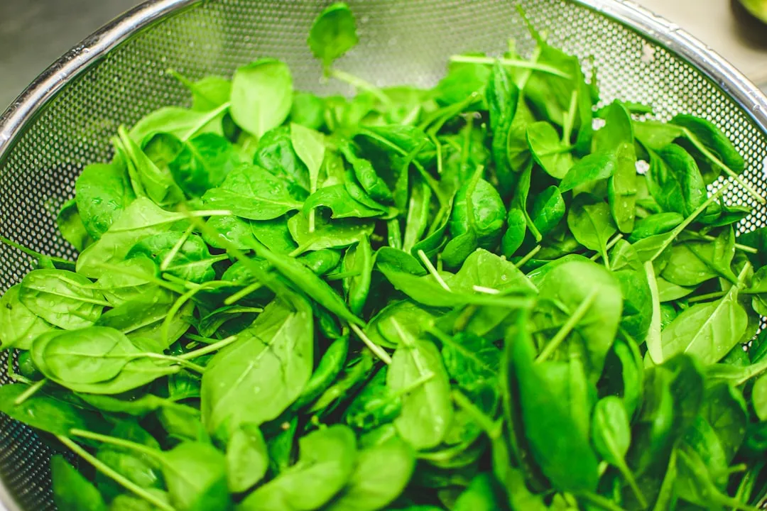 3. Spinach (Image Credits: Unsplash)