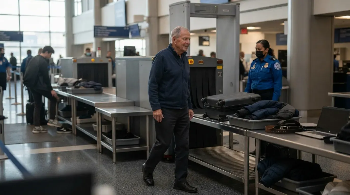 #4 - They Keep Your Shoes On Even When Your Flight Changes Gates (Image Credits: Gemini)
