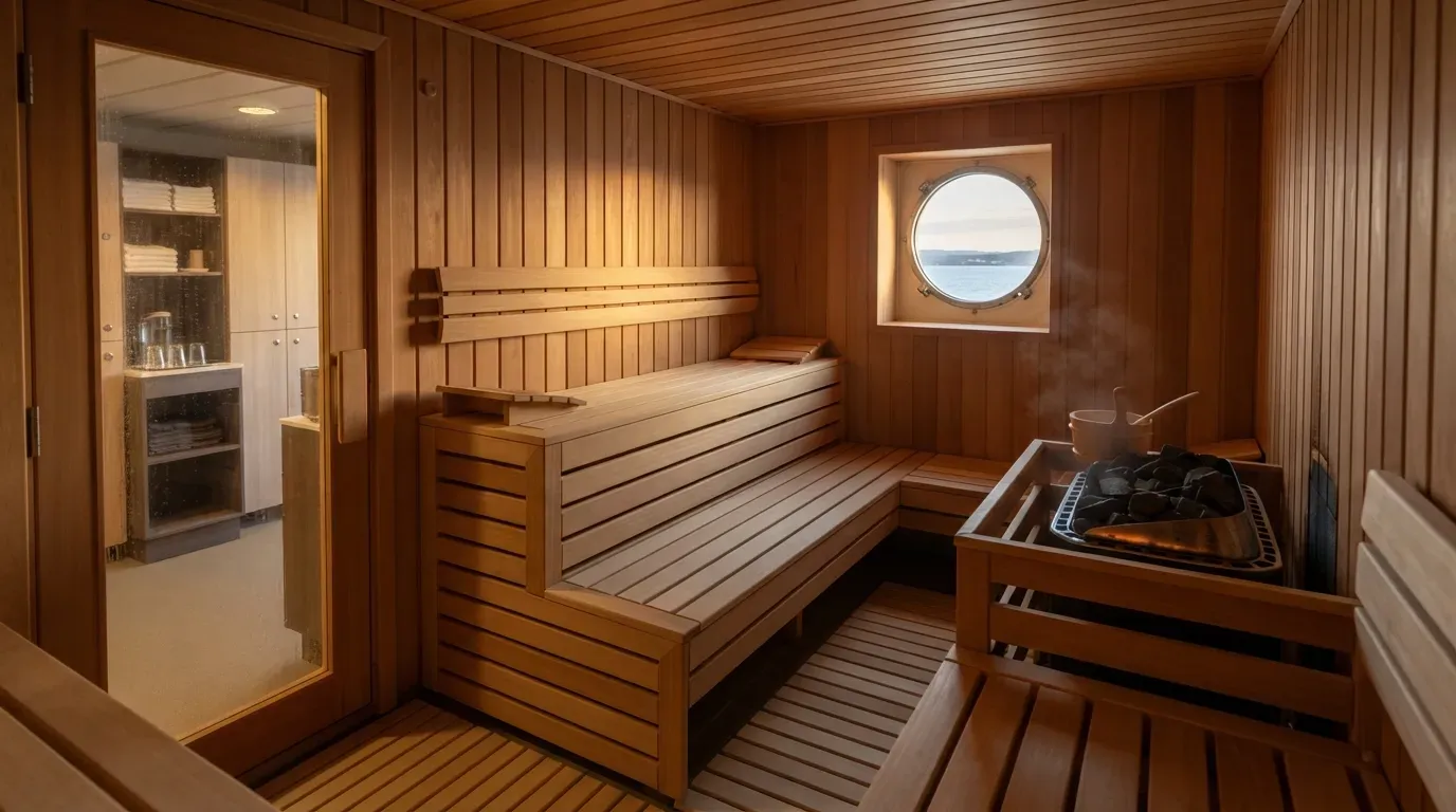 #6 - First Access to the Free Sauna Before the Rush (Image Credits: Gemini)