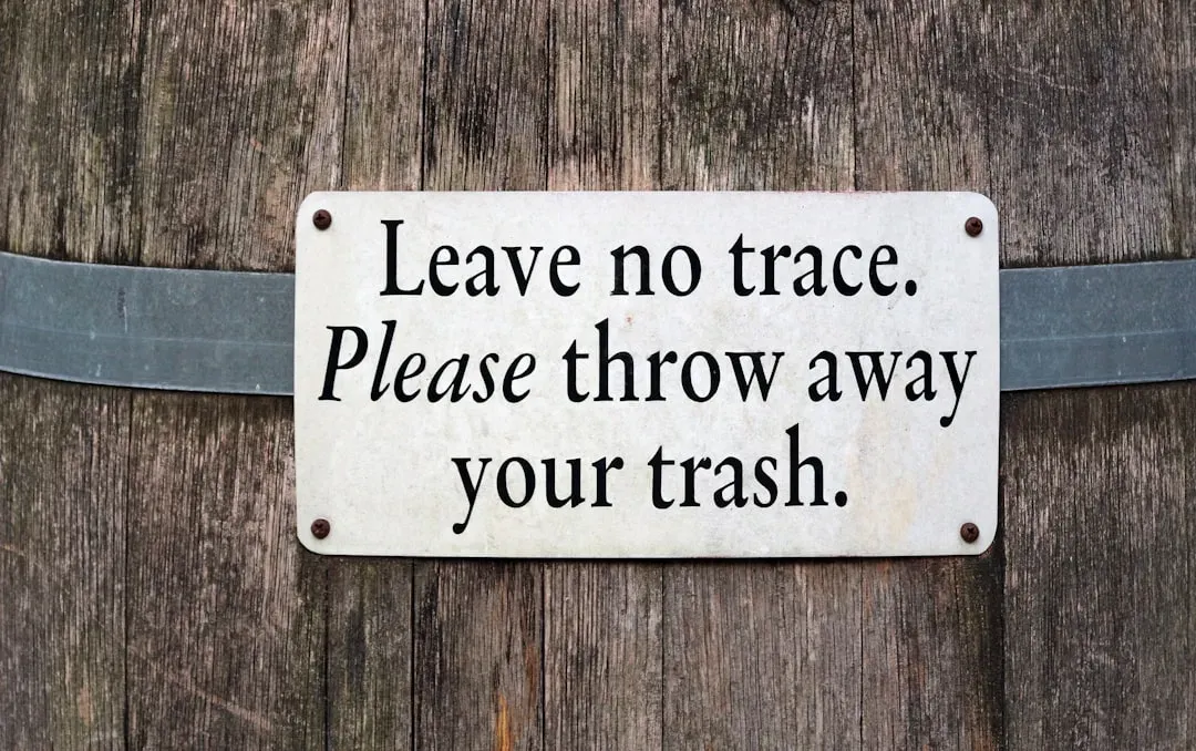 6. Leaving No Trace and Treating the Environment With Care (Image Credits: Unsplash)