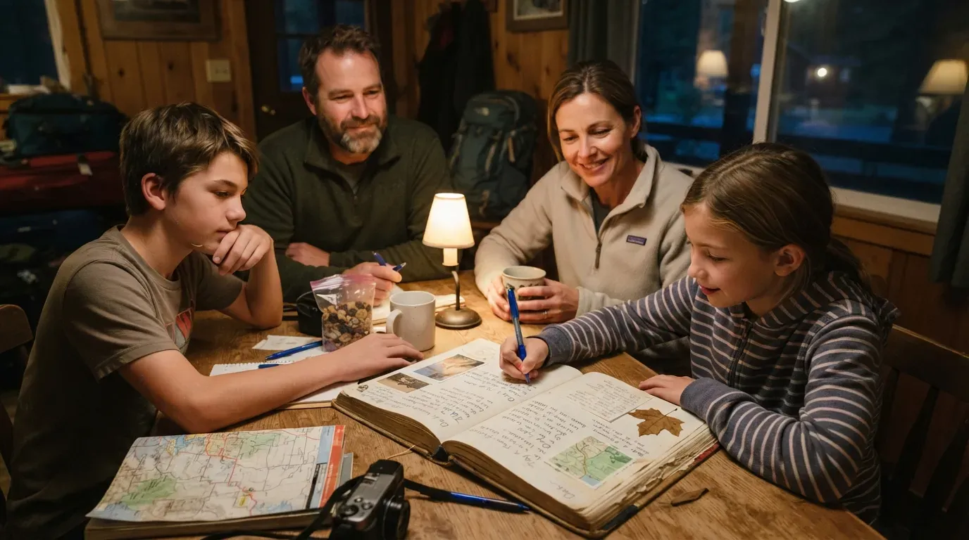 #5 - The Family Travel Journal Everyone Had to Sign (Image Credits: Gemini)