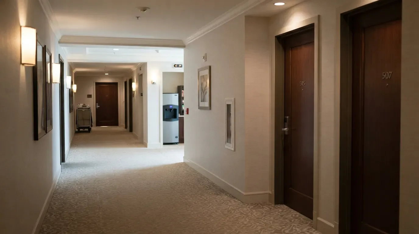 #12 - Housekeeping Quietly Swaps You Away From the Ice Machine and Elevator Bank (Image Credits: Gemini)