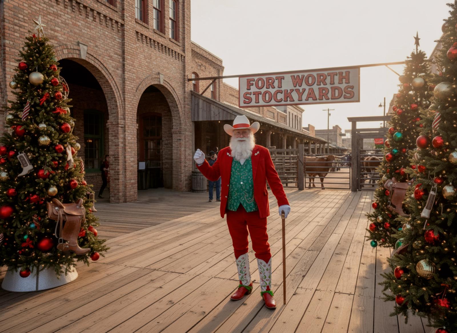 Cowboy Santa Steals the Show (Image Credits: Cowboy Santa)