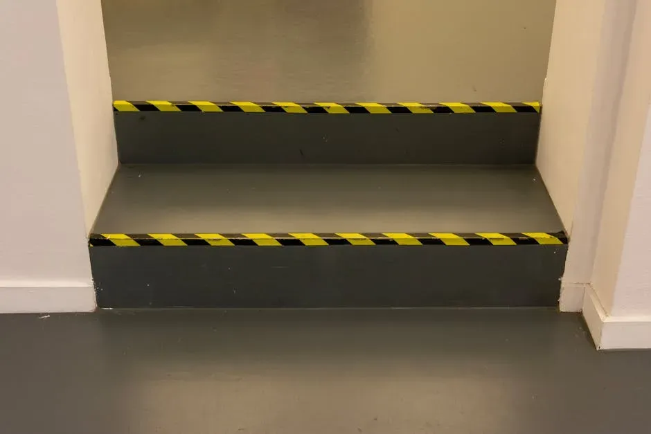 #10 - Highlighting Stair Edges with Contrasting Color or Tape (Image Credits: Pexels)