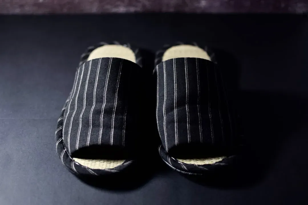 #11 - They Keep Non-Slip Footwear Right Next to the Bed (Image Credits: Unsplash)